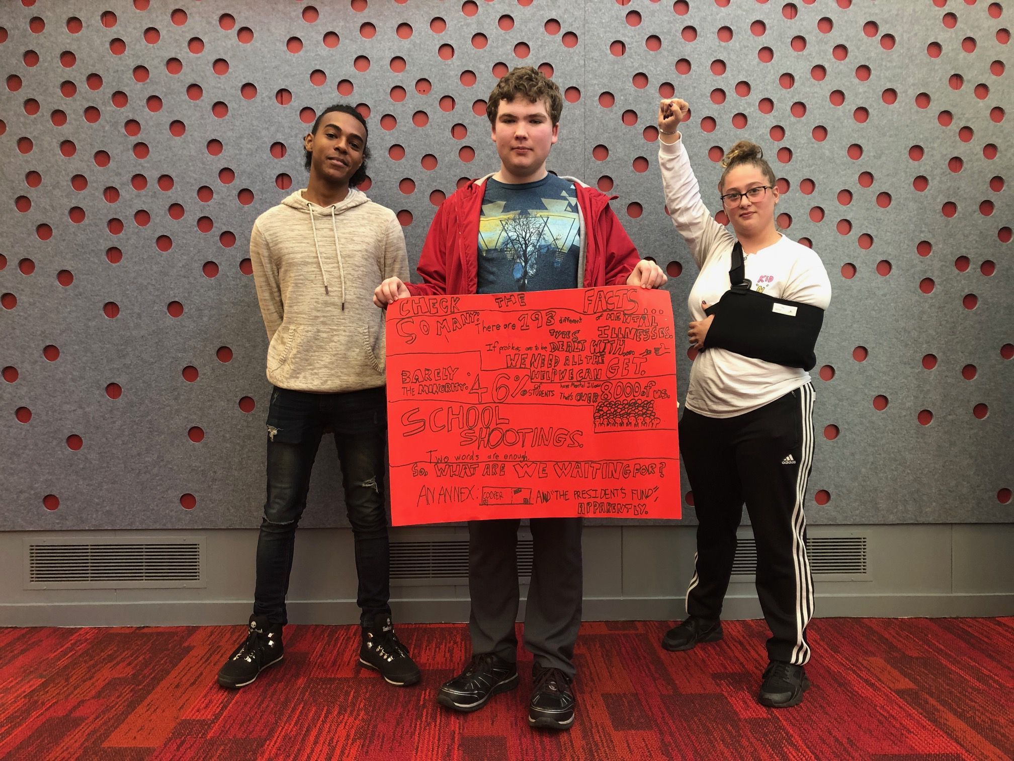 Students protest cuts to campus mental health resources
